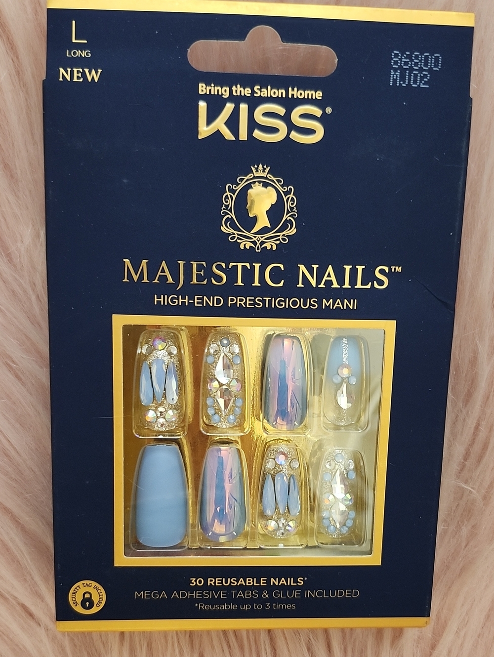 Brand New KISS MAJESTIC False Nails-L